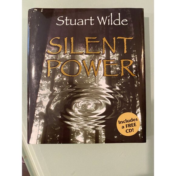 Stuart Wilde Other - Silent Power By Stuart Wilde Hardcover Book Includes Free CD
